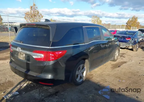 2018 Honda Odyssey Ex-L z USA, uszkodzony, nr VIN 5FNRL6H7XJB097892